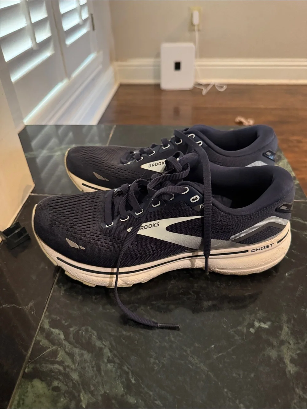 Brooks Men’s Athletic Shoes - Navy and White